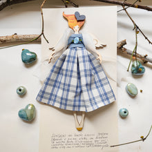 Carica l'immagine nel visualizzatore di Gallery, Angelo dei CUORI AZZURRI - Collezione CUORI