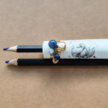 Carica l'immagine nel visualizzatore di Gallery, ANELLO BLU del cuore