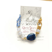 Carica l'immagine nel visualizzatore di Gallery, Bracciale GOCCE di BLU profondo