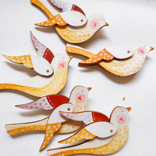 Carica l'immagine nel visualizzatore di Gallery, Spille e decorazioni "Uccellini" - Collezione Animaletti
