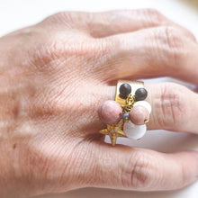Carica l&#39;immagine nel visualizzatore di Gallery, ANELLO ROSA con STELLA
