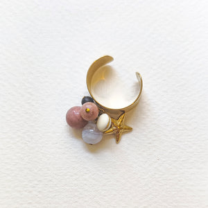 ANELLO ROSA con STELLA
