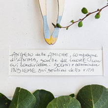 Carica l&#39;immagine nel visualizzatore di Gallery, ANGELO delle AMICHE - Collezione A/I Famiglia
