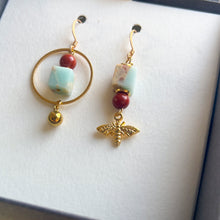 Carica l'immagine nel visualizzatore di Gallery, Orecchini FIORI di DIASPRO
