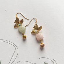 Carica l'immagine nel visualizzatore di Gallery, Orecchini FIORI di ACQUAMARINA
